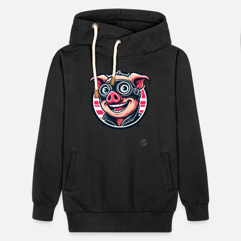 Old School Biker Pig