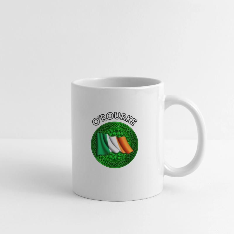 O'Rourke Shamrock & Irish Flag