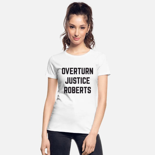 Overturn Roberts Black Text