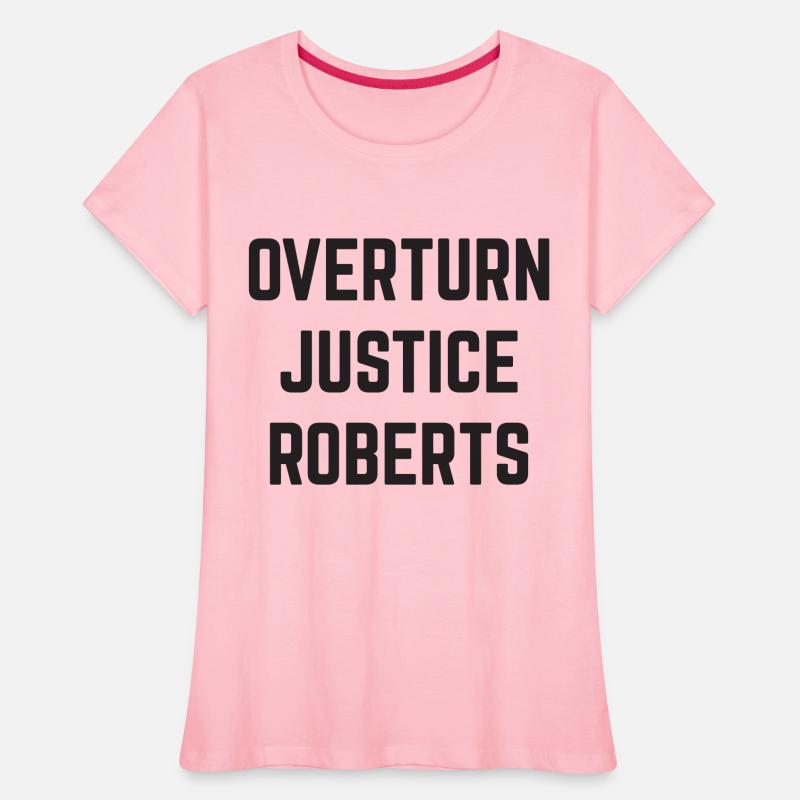 Overturn Roberts Black Text