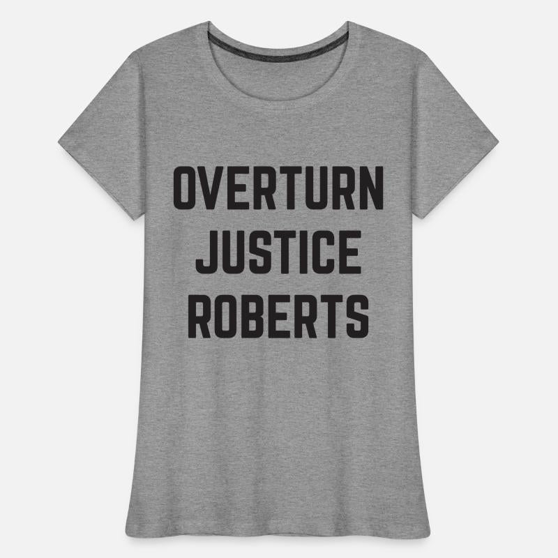 Overturn Roberts Black Text