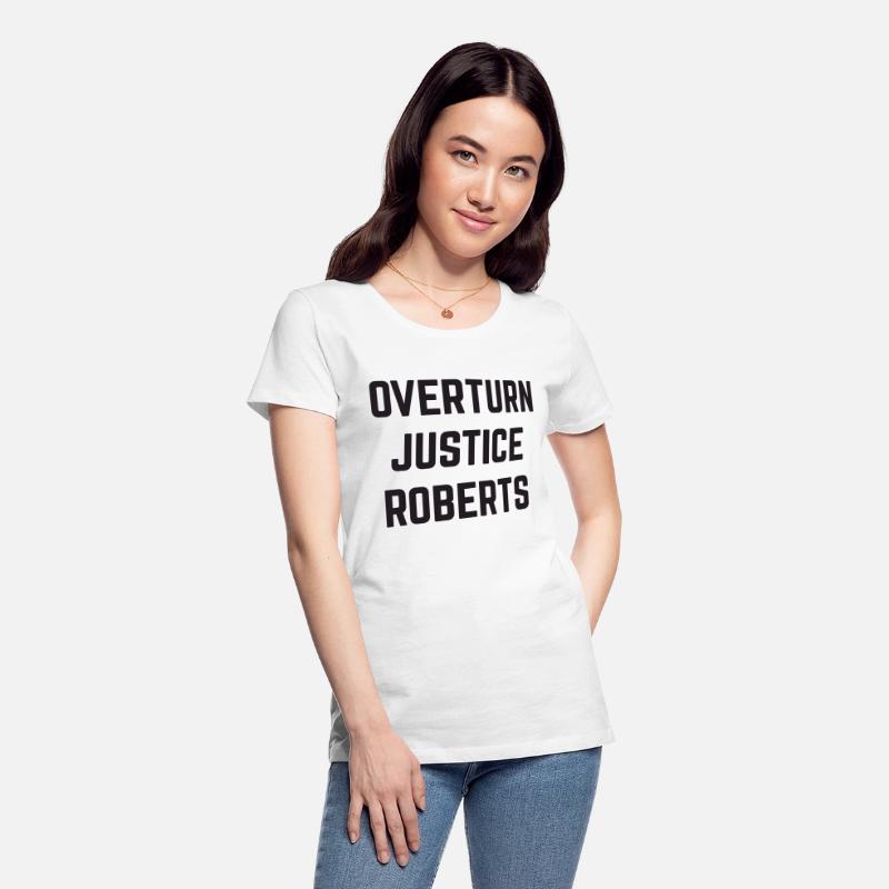 Overturn Roberts Black Text