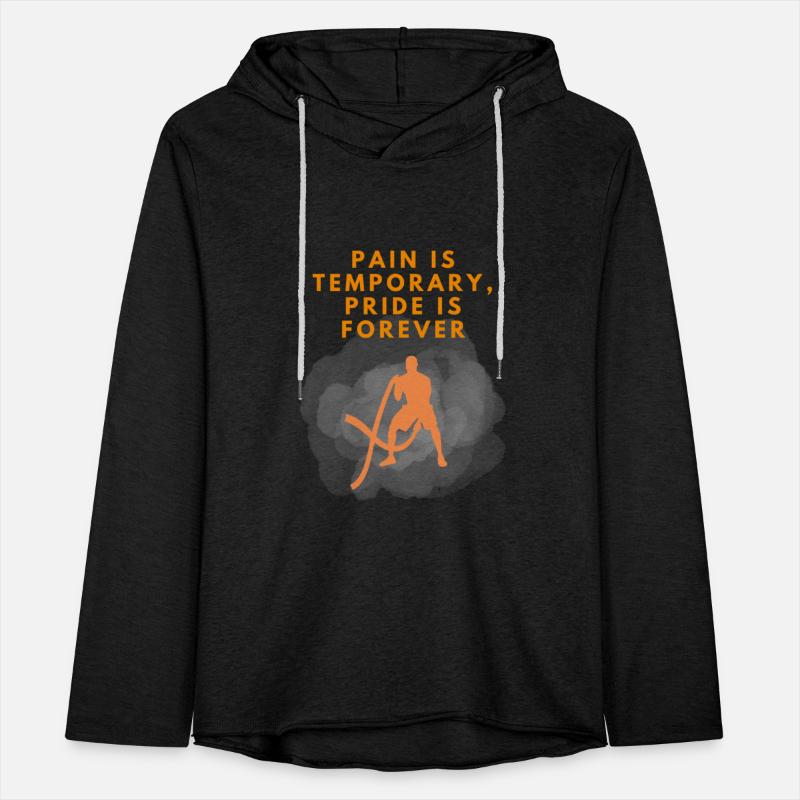 Pain is temporary, pride is forever