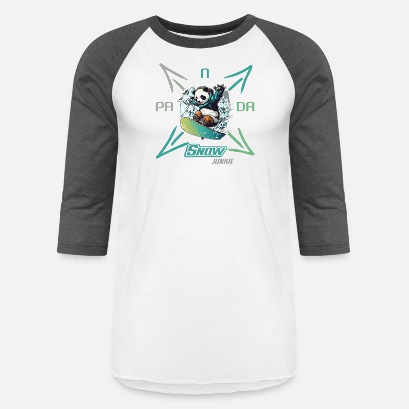 Panda Snow Junkie Snowboarder