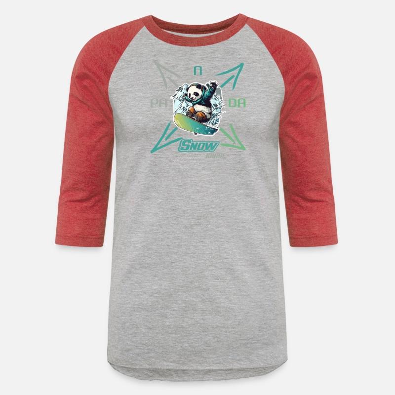 Panda Snow Junkie Snowboarder