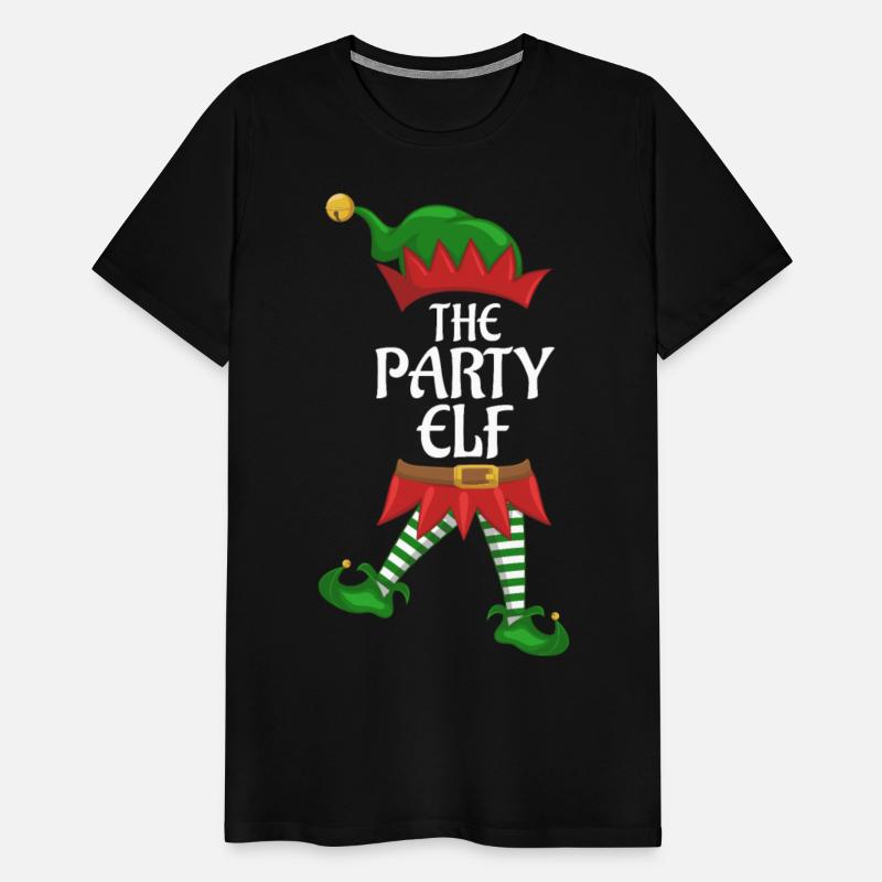 Party Elf Family Matching Group Christmas Party