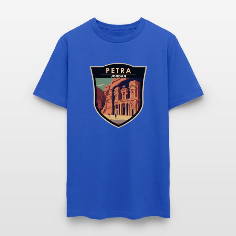 Petra Jordan Travel Art Badge