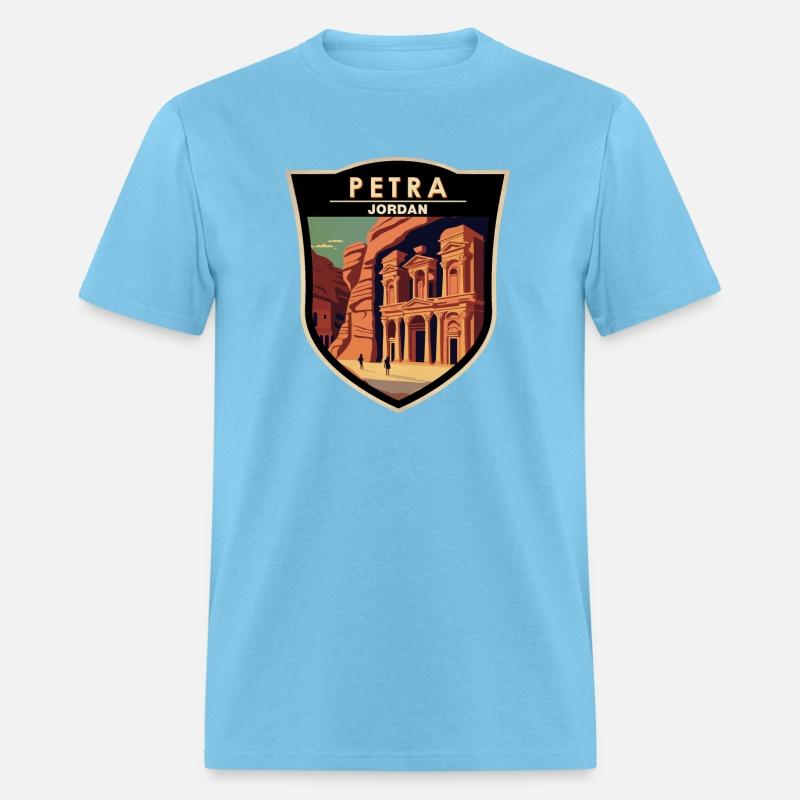 Petra Jordan Travel Art Badge