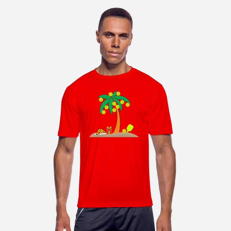 Pickleball Palm Tree Christmas