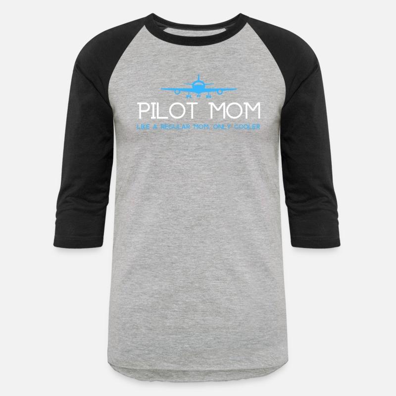 Pilot Mom Funny Cute Airplane Aviation