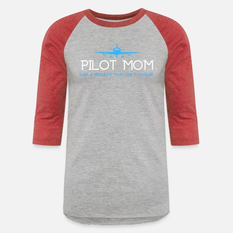 Pilot Mom Funny Cute Airplane Aviation