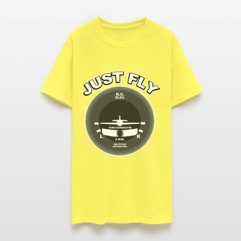 Pilot Shirt • Just Fly • Plane Gift
