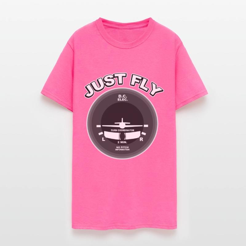 Pilot Shirt • Just Fly • Plane Gift
