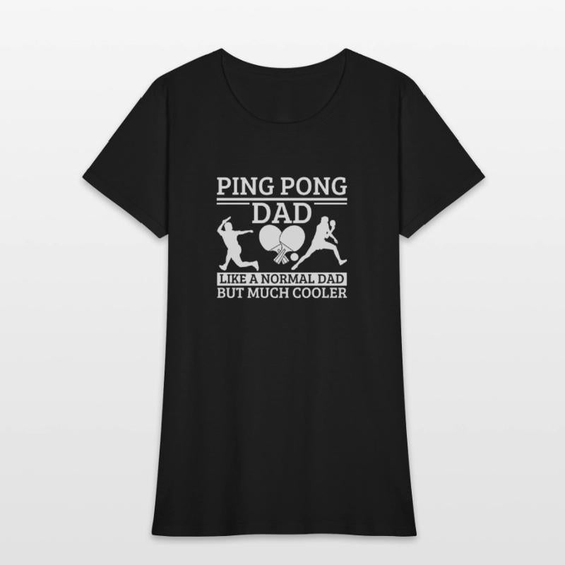 Ping Pong Dad Father Quote Funny Ping Pong
