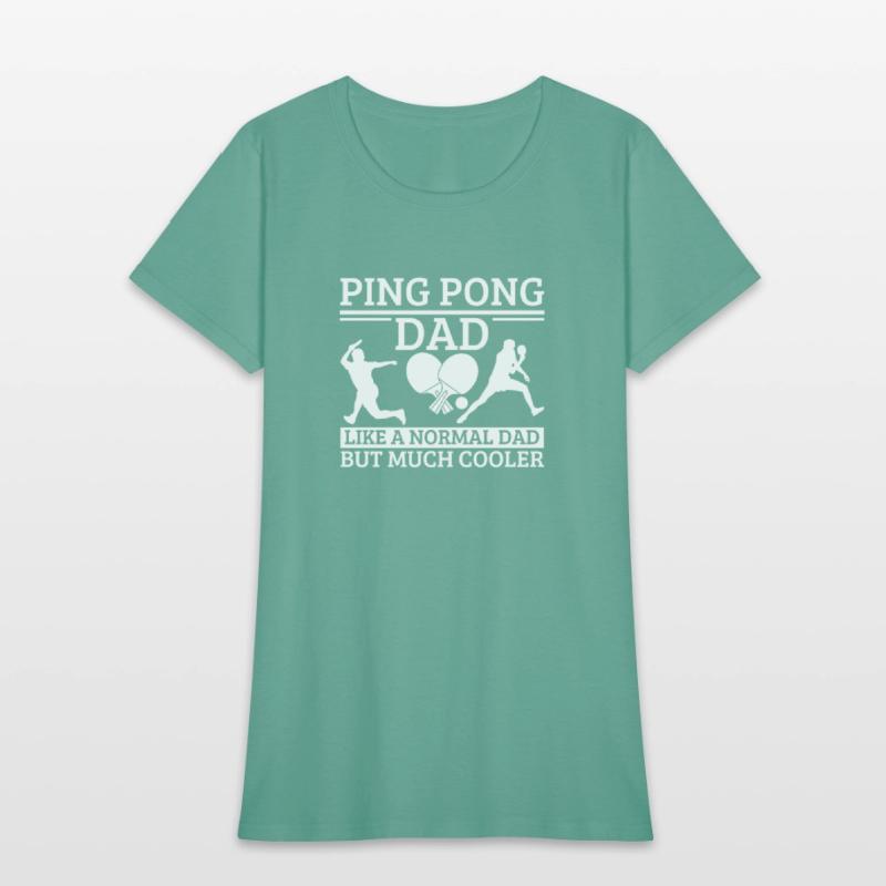 Ping Pong Dad Father Quote Funny Ping Pong