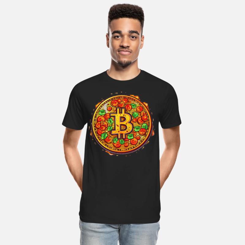 Pizza Bitcoin Funny Mining Crypto Currency Trader