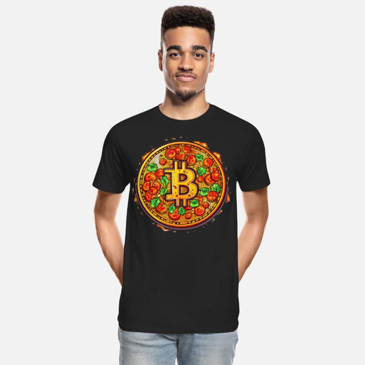 Pizza Bitcoin Funny Mining Crypto Currency Trader