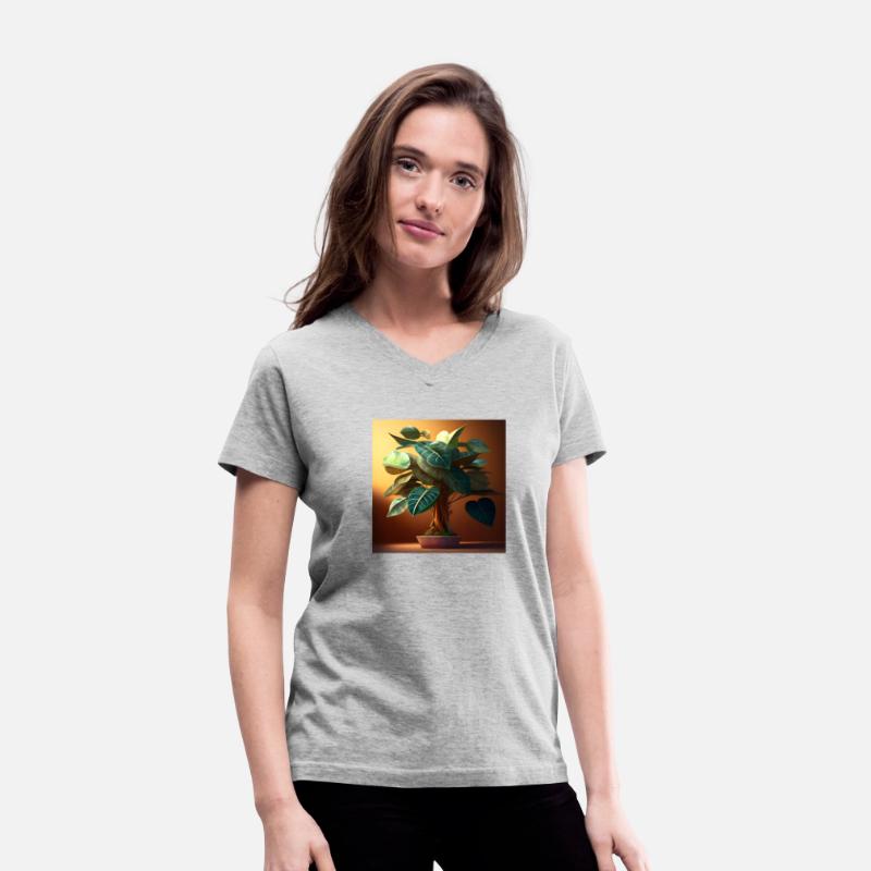 Plant in Flower Pot - Digital Art