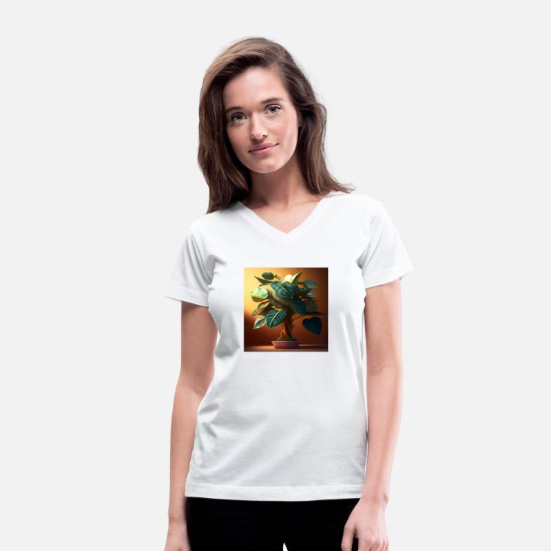 Plant in Flower Pot - Digital Art