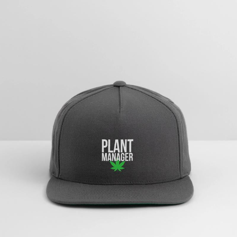 Plant Manager Marijuana Leaf Funny Weed Stoner