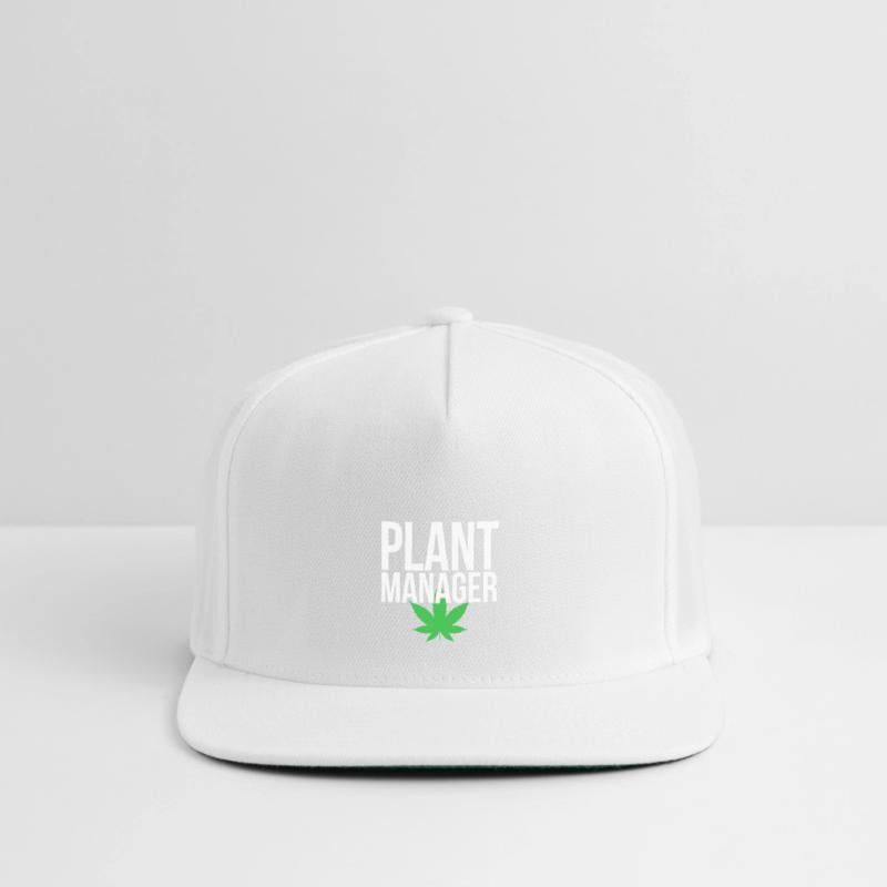 Plant Manager Marijuana Leaf Funny Weed Stoner