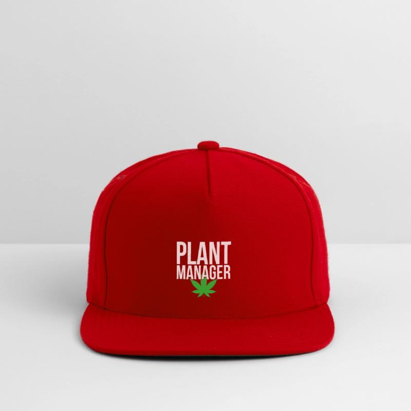 Plant Manager Marijuana Leaf Funny Weed Stoner