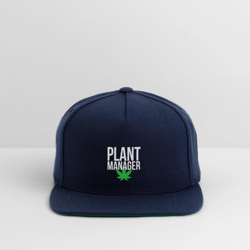 Plant Manager Marijuana Leaf Funny Weed Stoner