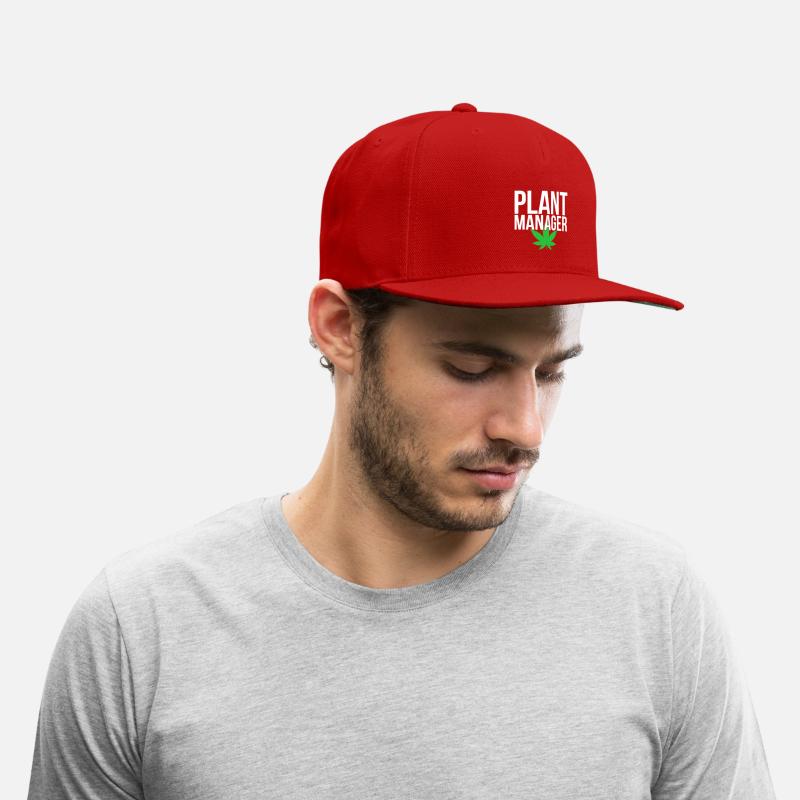 Plant Manager Marijuana Leaf Funny Weed Stoner