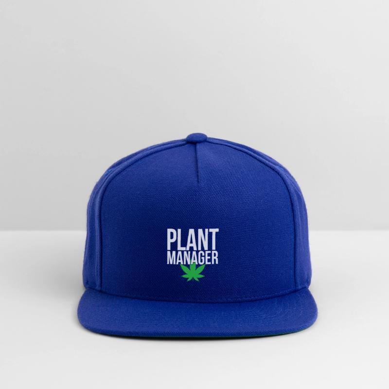 Plant Manager Marijuana Leaf Funny Weed Stoner