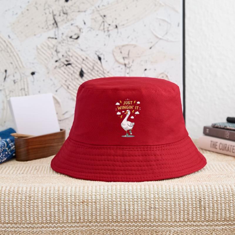 Playful Goose with Sneakers and Lightning