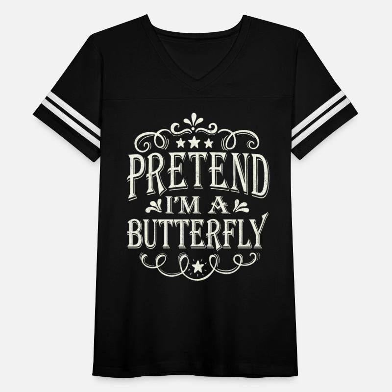 Pretend I'm a Butterfly Funny Lazy Easy Halloween