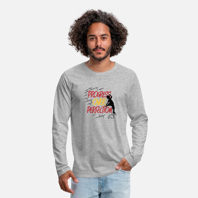 Progress Over Perfection Graffiti Quote Shirt