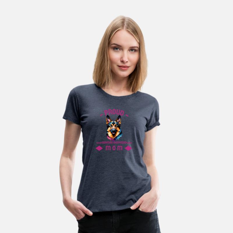 Proud german shepherd mom dog lover gift