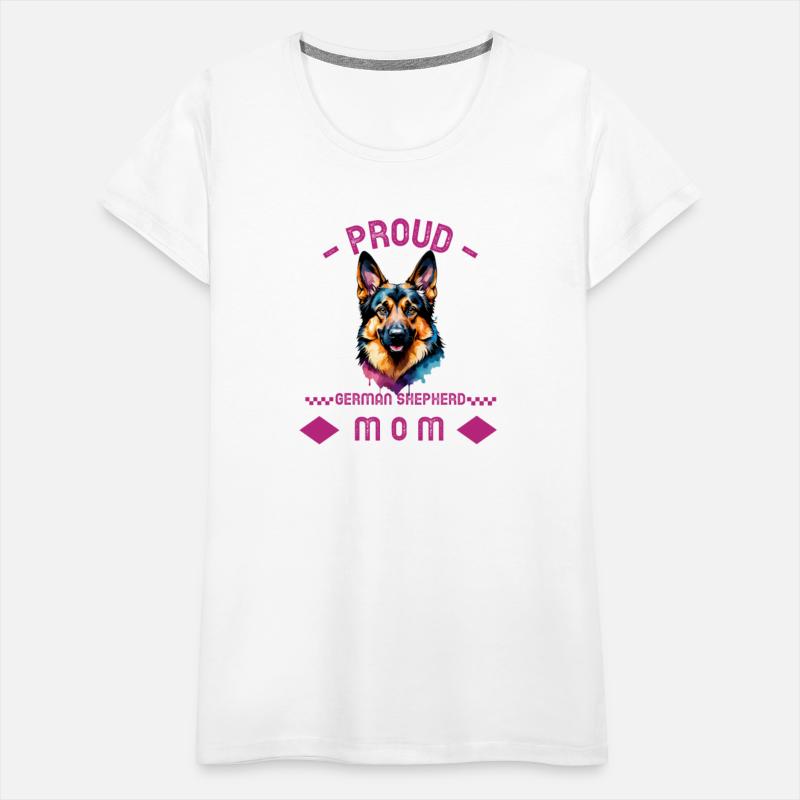 Proud german shepherd mom dog lover gift