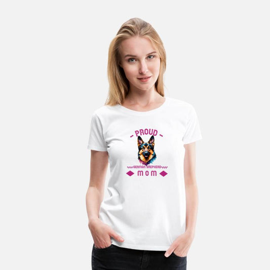 Proud german shepherd mom dog lover gift