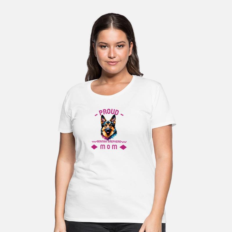 Proud german shepherd mom dog lover gift