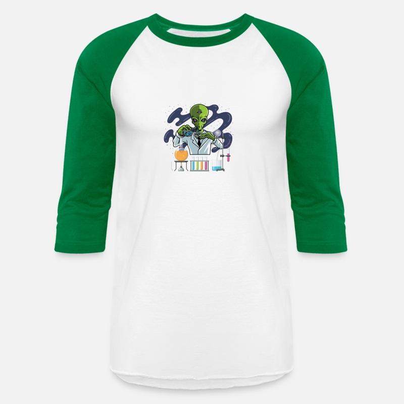 Psychedelic Alien Lab Technician Gift