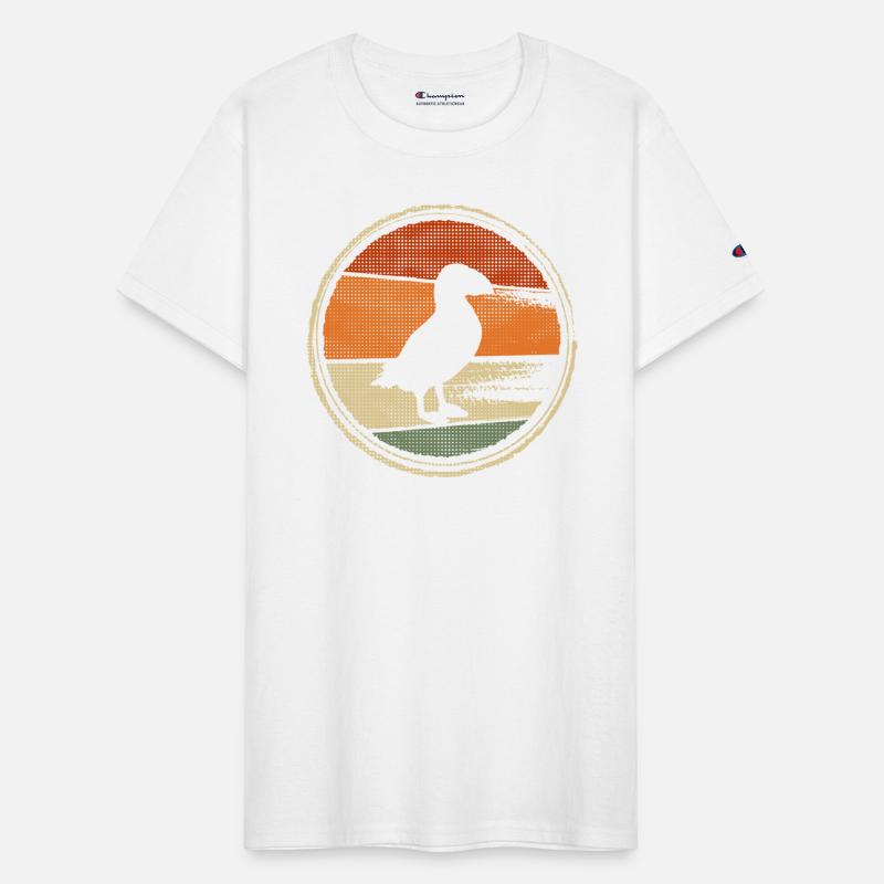 Puffin Vintage Bird Seabird Puffins