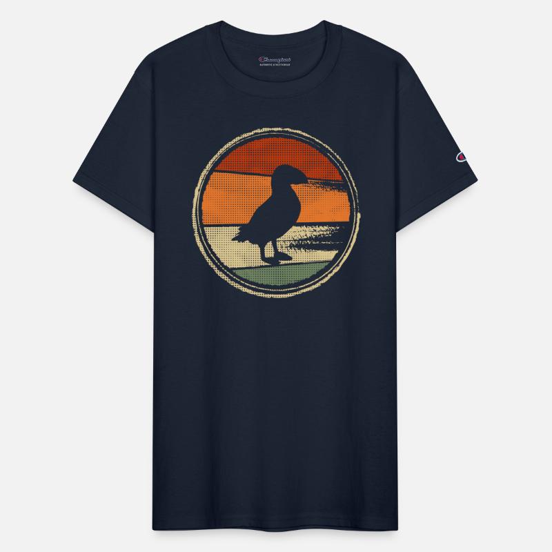 Puffin Vintage Bird Seabird Puffins