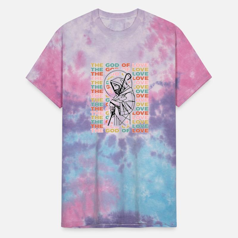 Push The God Of Love Positive Blessed Retro Christ