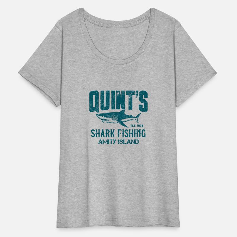 Quint's Shark Fishing Amity Island T-Shirt