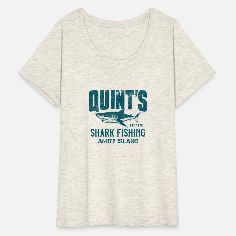Quint's Shark Fishing Amity Island T-Shirt