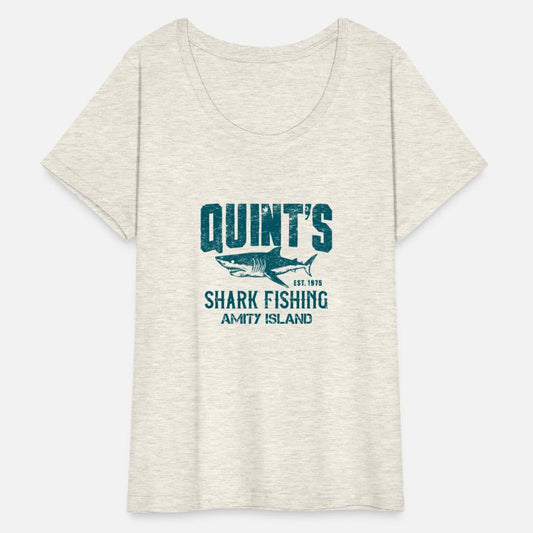 Quint's Shark Fishing Amity Island T-Shirt