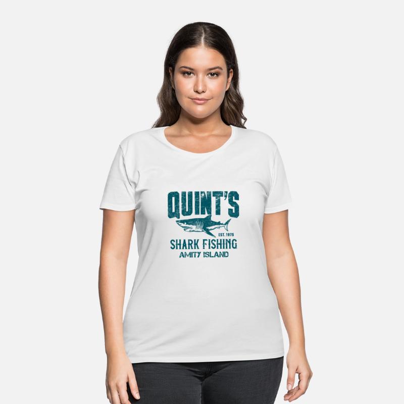 Quint's Shark Fishing Amity Island T-Shirt
