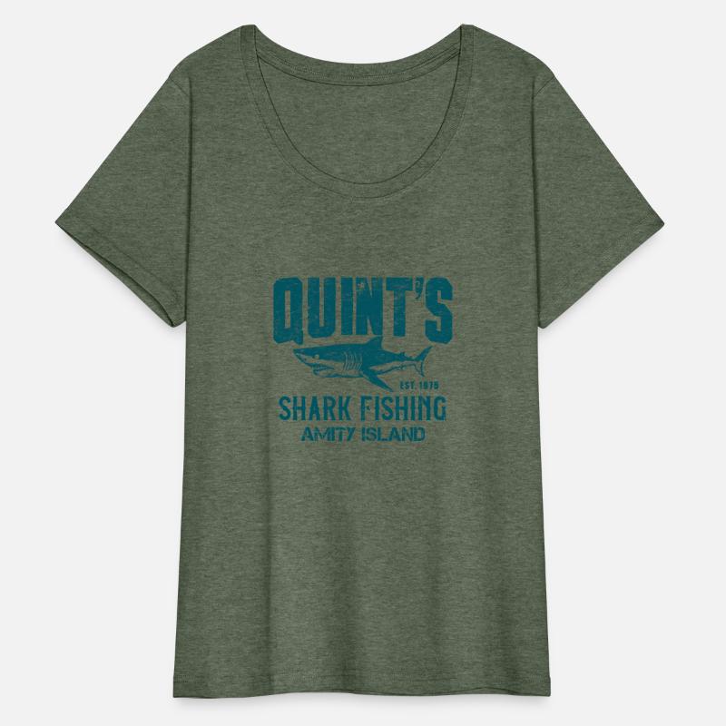 Quint's Shark Fishing Amity Island T-Shirt