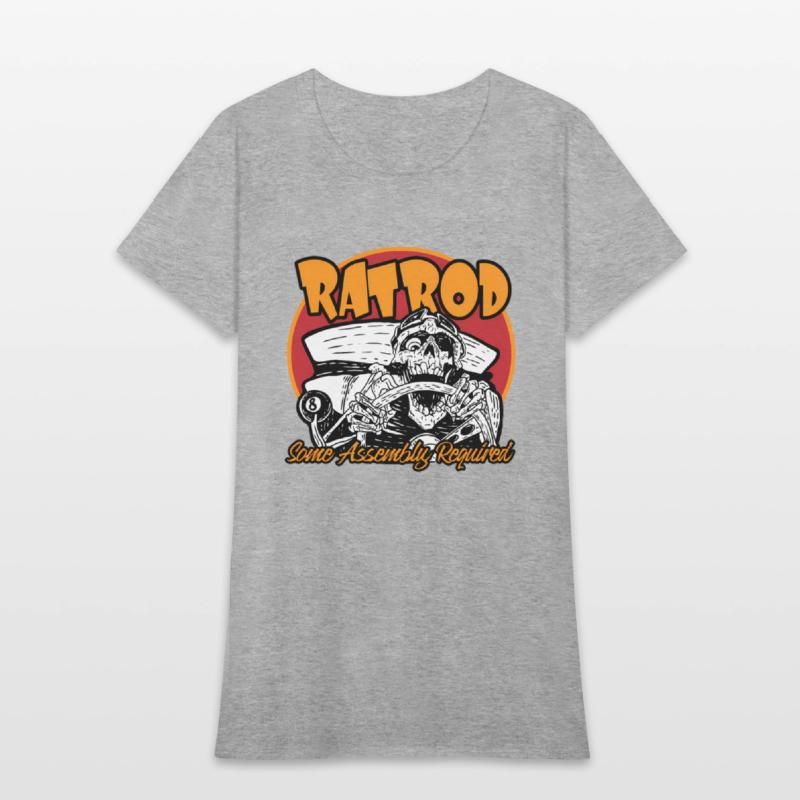 Rat Rod Some Assembly Required Print On Back