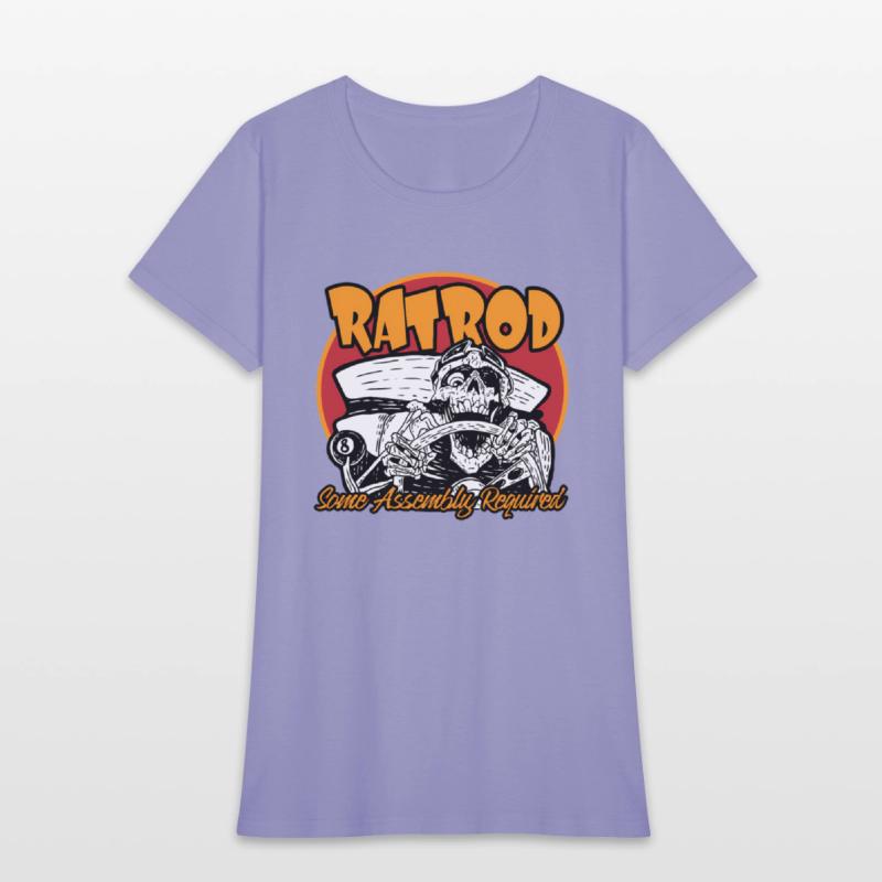 Rat Rod Some Assembly Required Print On Back