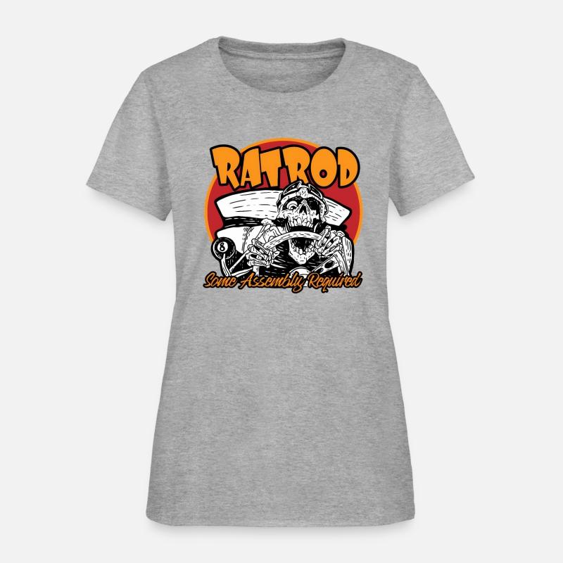 Rat Rod Some Assembly Required Print On Back