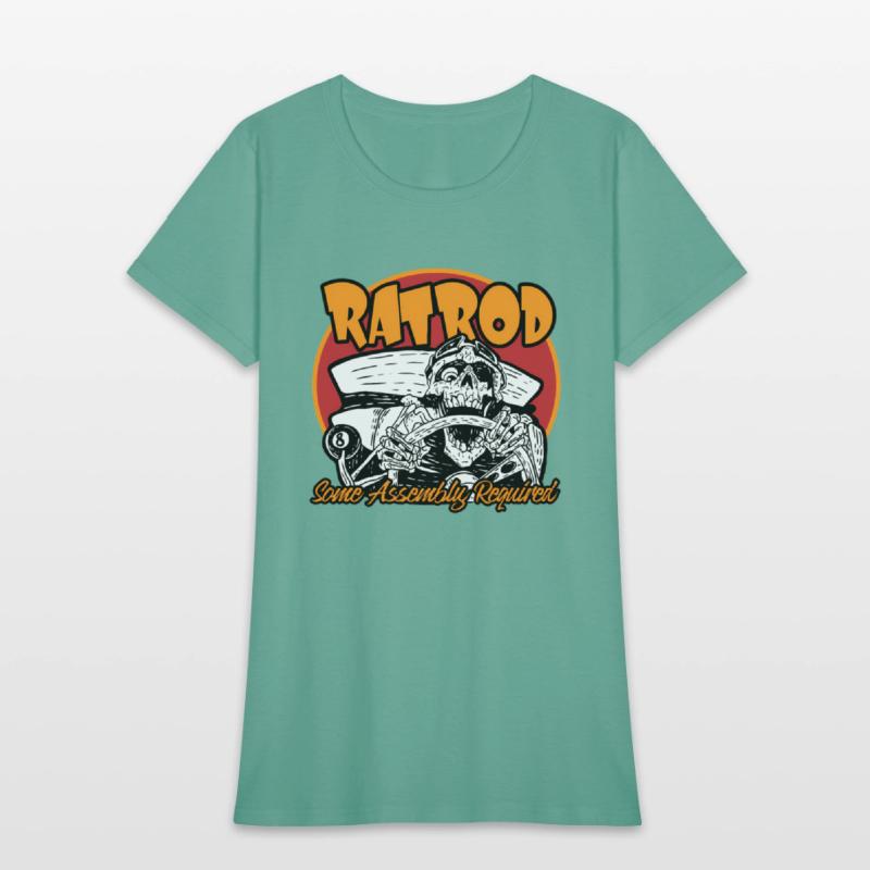 Rat Rod Some Assembly Required Print On Back