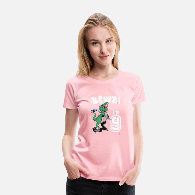 Rawr I'm 9 9th Birthday Party T Rex Dinosaur